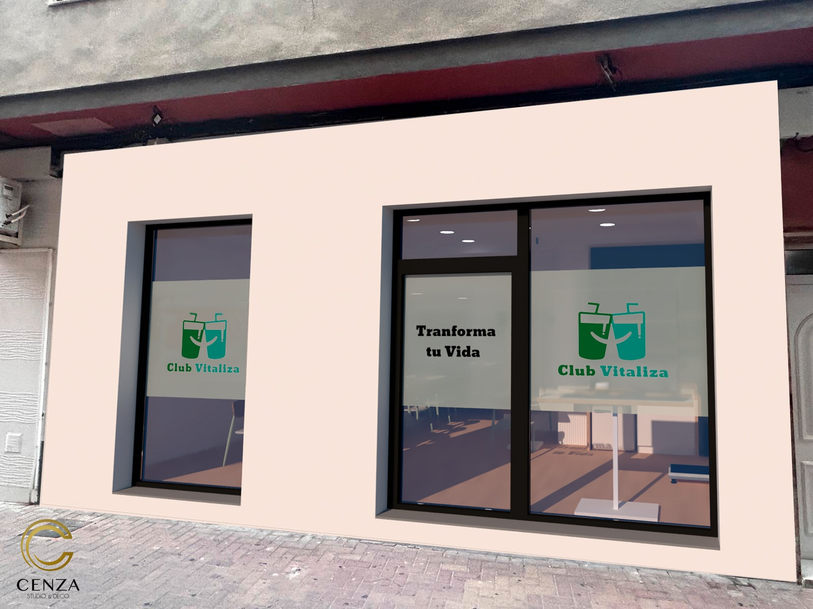 Fachada de Club Vitaliza